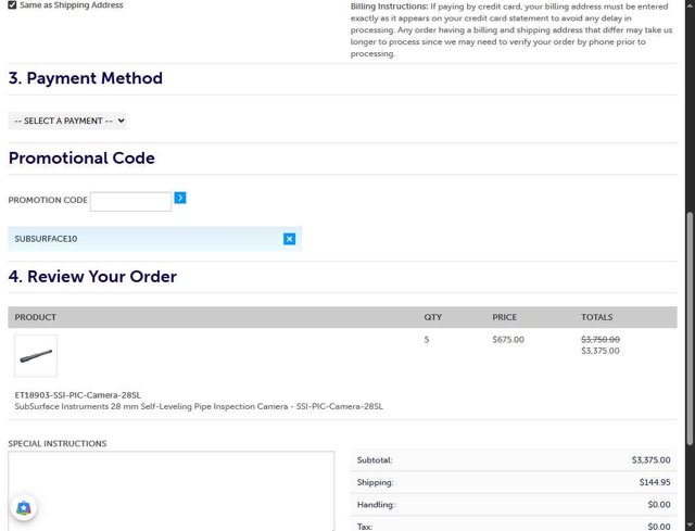 EngineerSupply checkout page showing EngineerSupply promo code box | Screenshot taken by SimplyCodes community member on Sep 5, 2025