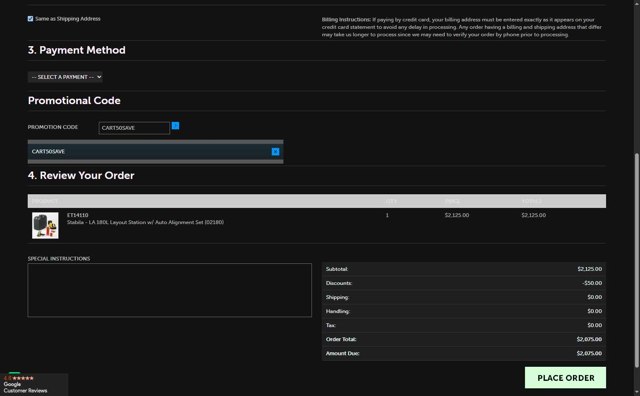 EngineerSupply checkout page showing EngineerSupply promo code box | Screenshot taken by SimplyCodes community member on Aug 28, 2025