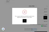 SAVE20 coupon verification screenshot