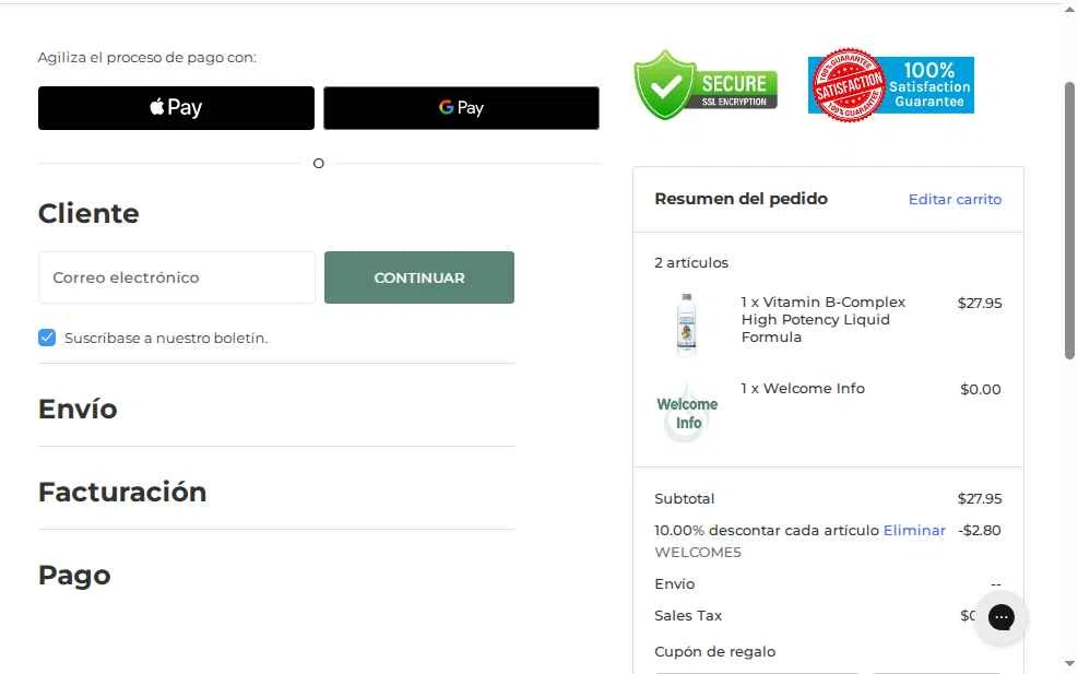 Eniva checkout page showing Eniva coupon code box | Screenshot taken by SimplyCodes community member on Nov 16, 2025