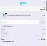GZCEPBFX3A2U coupon verification screenshot