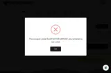BUILTWITHPURPOSE coupon verification screenshot