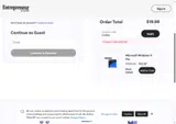 FLASH coupon verification screenshot
