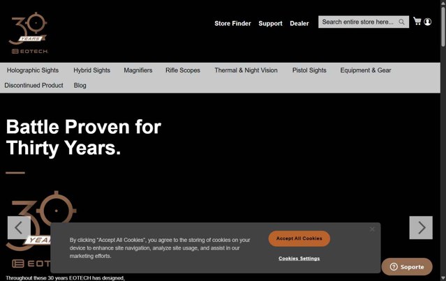 EOTech checkout page showing EOTech discount code box | Screenshot taken by SimplyCodes community member on Jun 14, 2025