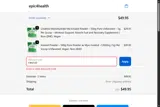 FIRST20 coupon verification screenshot