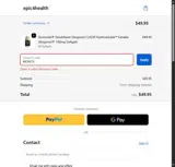 MOM15 coupon verification screenshot