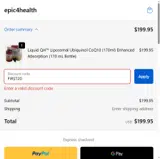 FIRST20 coupon verification screenshot