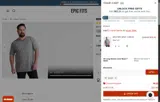 Epic Fits coupon verification screenshot