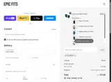 Epic Fits coupon verification screenshot
