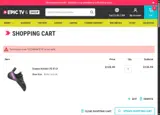 CLEARANCE10 coupon verification screenshot