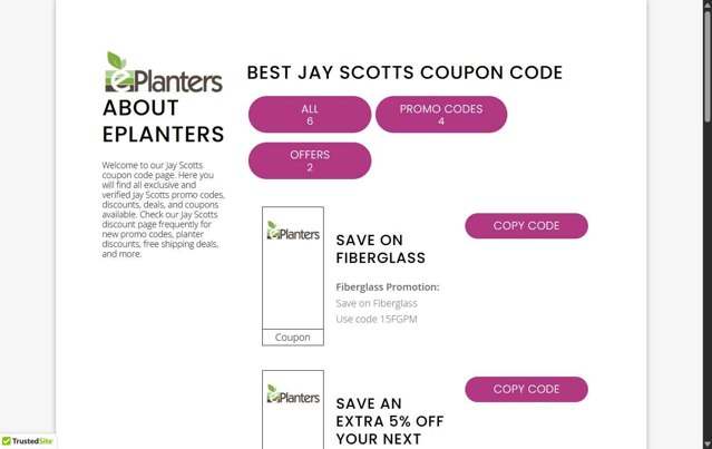 ePlanters checkout page showing ePlanters promo code box | Screenshot taken by SimplyCodes community member on Sep 2, 2025