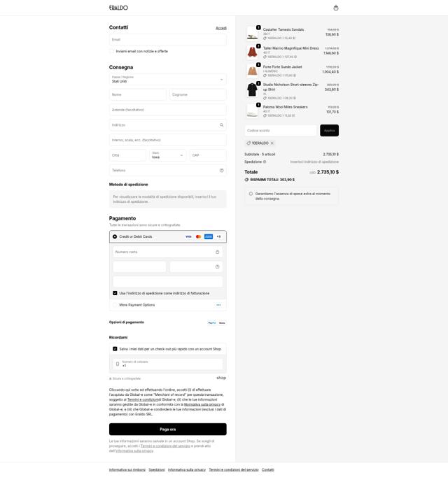Eraldo checkout page showing Eraldo promo code box | Screenshot taken by SimplyCodes community member on Sep 19, 2025