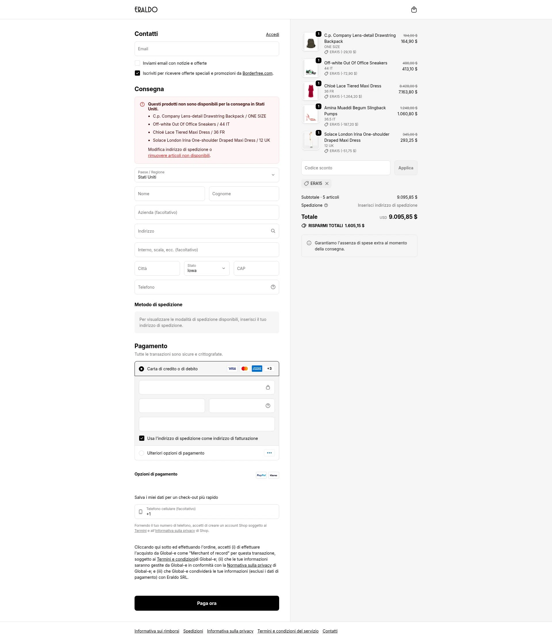 Eraldo checkout page showing Eraldo promo code box | Screenshot taken by SimplyCodes community member on Feb 3, 2026