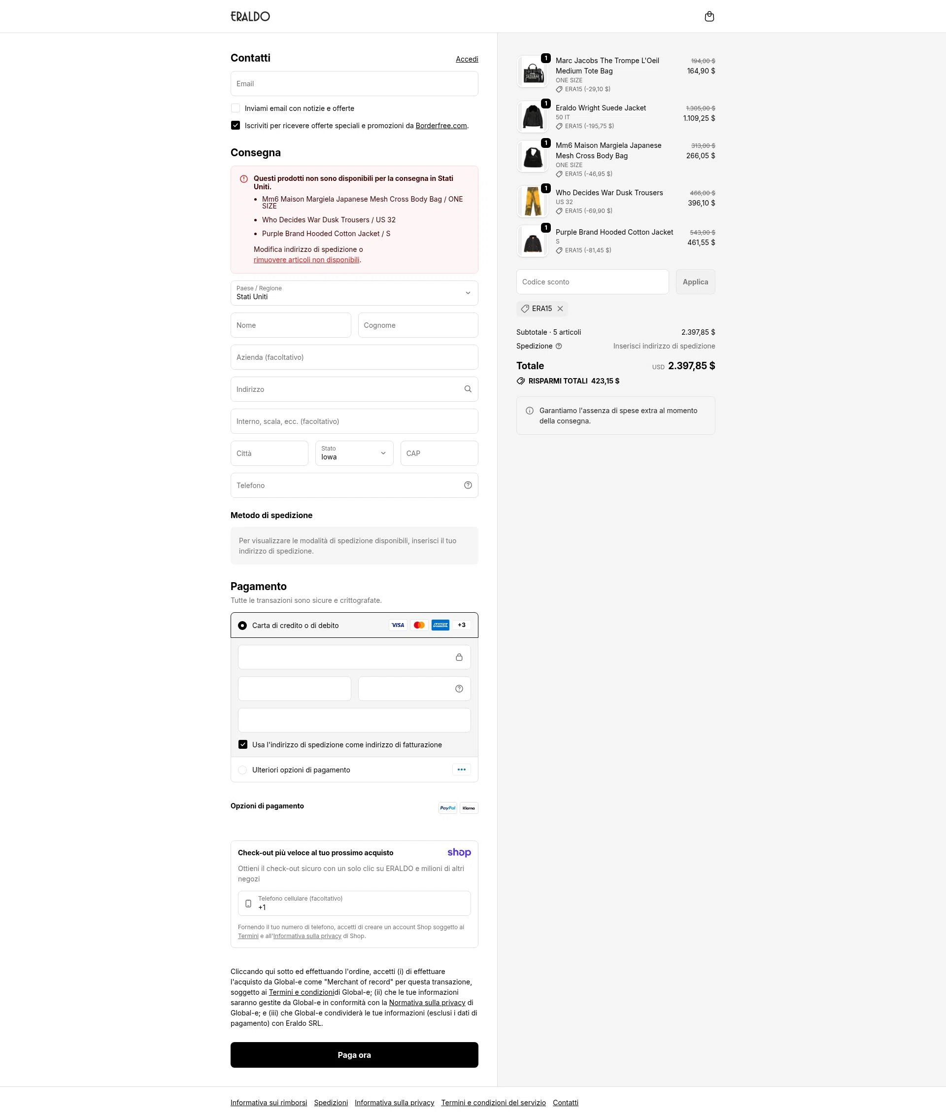 Eraldo checkout page showing Eraldo promo code box | Screenshot taken by SimplyCodes community member on Jan 15, 2026