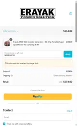 WMRJN87W coupon verification screenshot