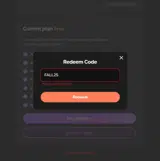 FALL25 coupon verification screenshot