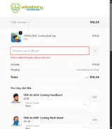 UNISEAL15 coupon verification screenshot