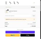 SASHA10 coupon verification screenshot