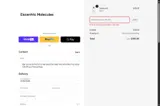 Escentric Molecules US coupon verification screenshot