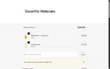 Escentric Molecules US coupon verification screenshot