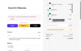 Escentric Molecules US coupon verification screenshot