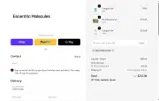 Escentric Molecules US coupon verification screenshot