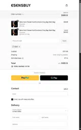 ES30 coupon verification screenshot