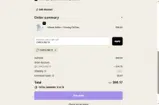CAROLINE15 coupon verification screenshot