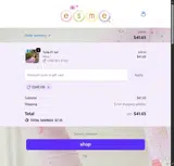 ESME100 coupon verification screenshot