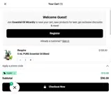 MYSTIC coupon verification screenshot