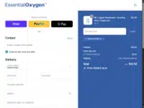 Essential Oxygen coupon verification screenshot