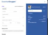 Essential Oxygen coupon verification screenshot