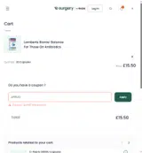 APRIL10 coupon verification screenshot