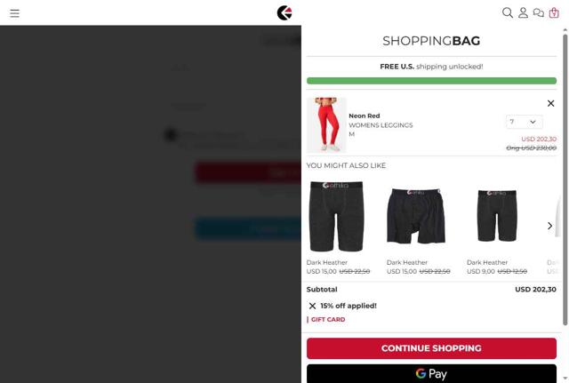 Ethika checkout page showing Ethika discount code box | Screenshot taken by SimplyCodes community member on Sep 10, 2025