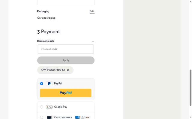 Eton Shirts checkout page showing Eton Shirts promo code box | Screenshot taken by SimplyCodes community member on May 22, 2025