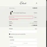 ETUDE coupon verification screenshot