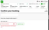 Europcar coupon verification screenshot