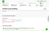 Europcar coupon verification screenshot