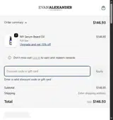 WINNING coupon verification screenshot