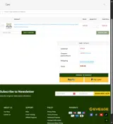 justinefauni coupon verification screenshot
