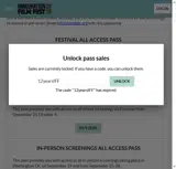12yearsIFF coupon verification screenshot