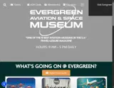 Evergreen Aviation & Space Museum coupon verification screenshot
