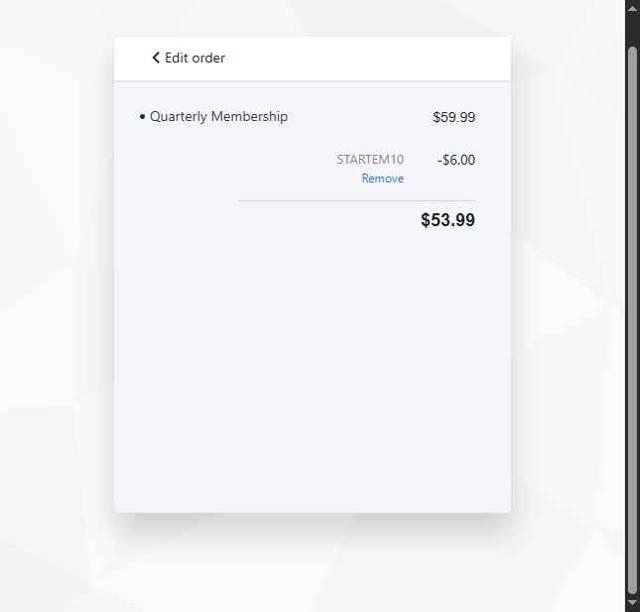 Every Mother checkout page showing Every Mother coupon code box | Screenshot taken by SimplyCodes community member on Sep 9, 2025