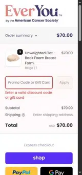 40CYBER51 coupon verification screenshot
