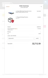Everything Polaris RZR coupon verification screenshot