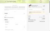 Evinature coupon verification screenshot