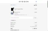 Evogen coupon verification screenshot