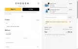 Evogen coupon verification screenshot