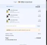 WATER20 coupon verification screenshot