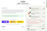 SORRY20 coupon verification screenshot